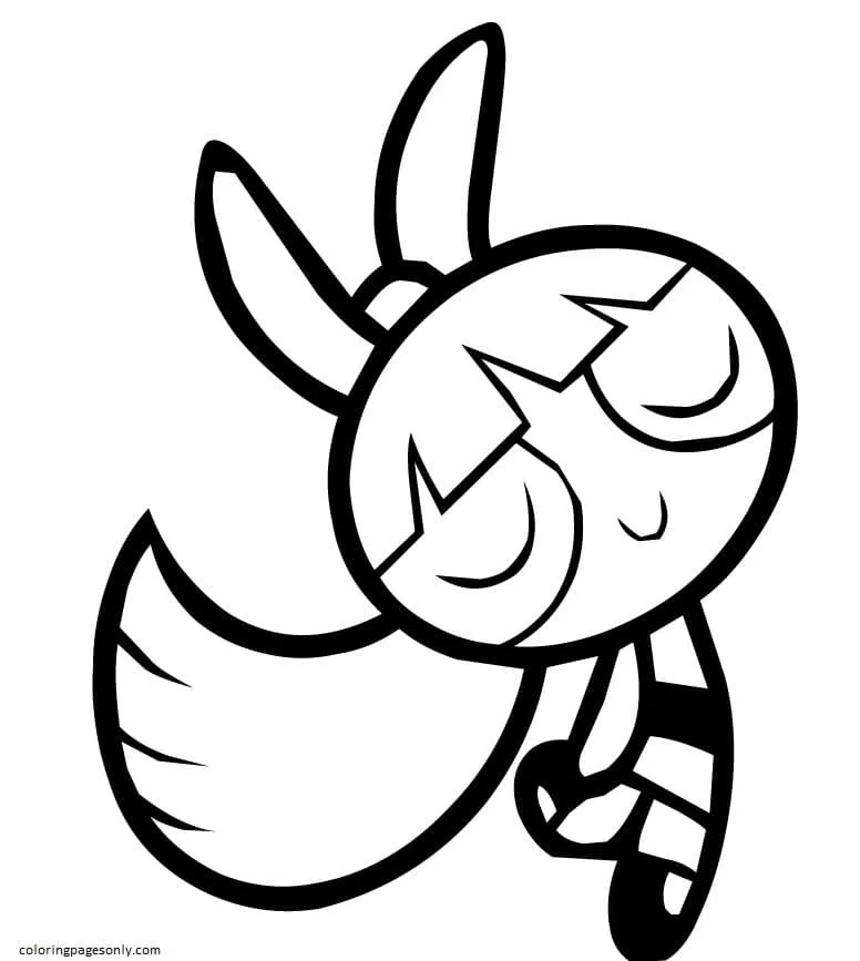 Powerpuff Girls Coloring Pages 4