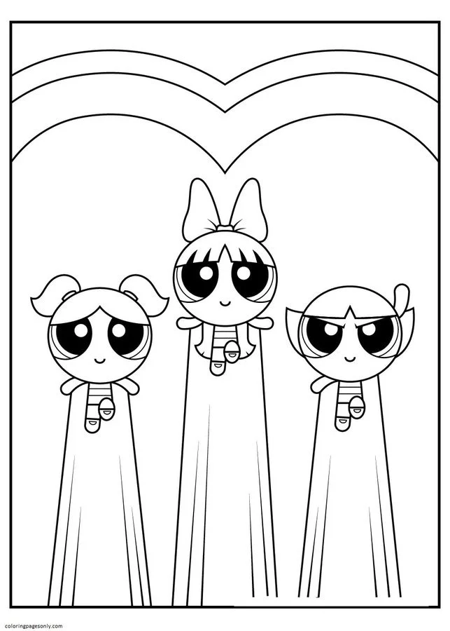 Powerpuff Girls Ausmalbilder 41