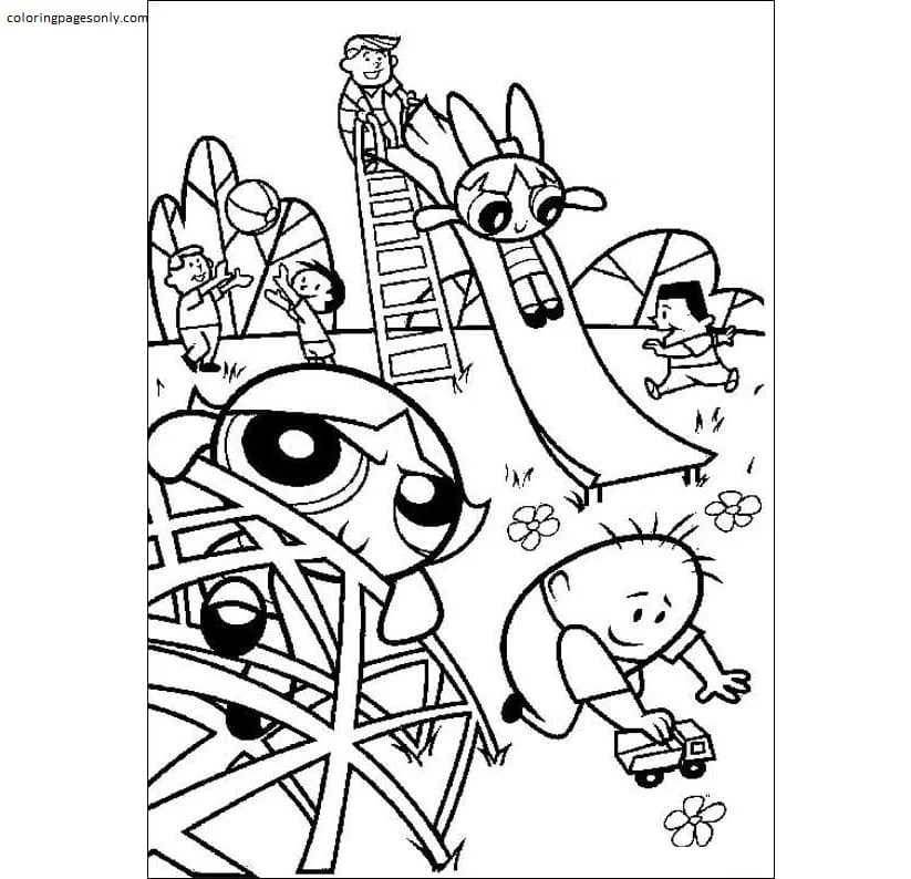 Powerpuff Girls Ausmalbilder 53