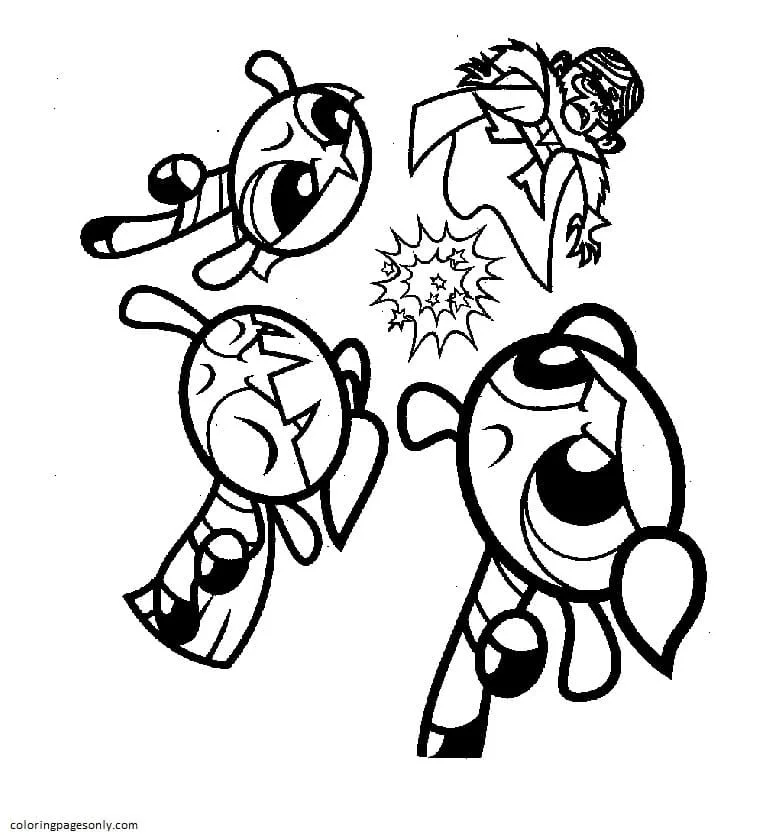 Powerpuff Girls Ausmalbilder 58