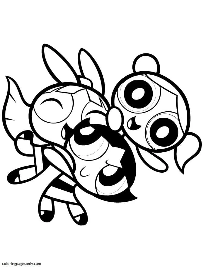 Powerpuff Girls Ausmalbilder 7