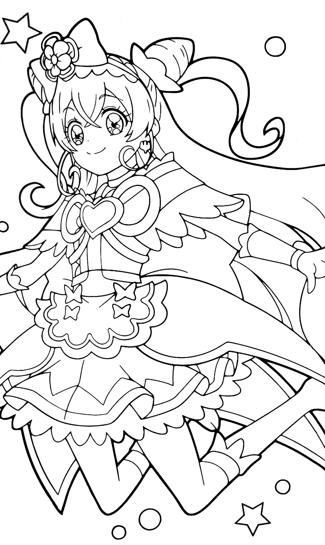 Precure Ausmalbilder