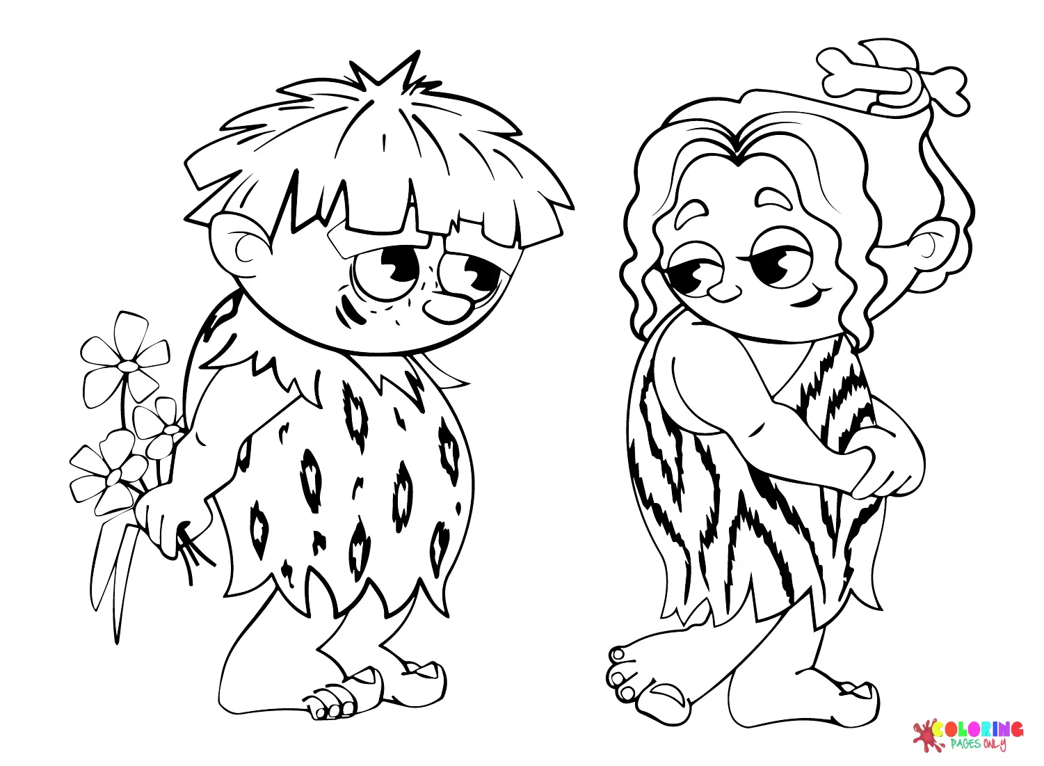 Prehistory Coloring Pages 19