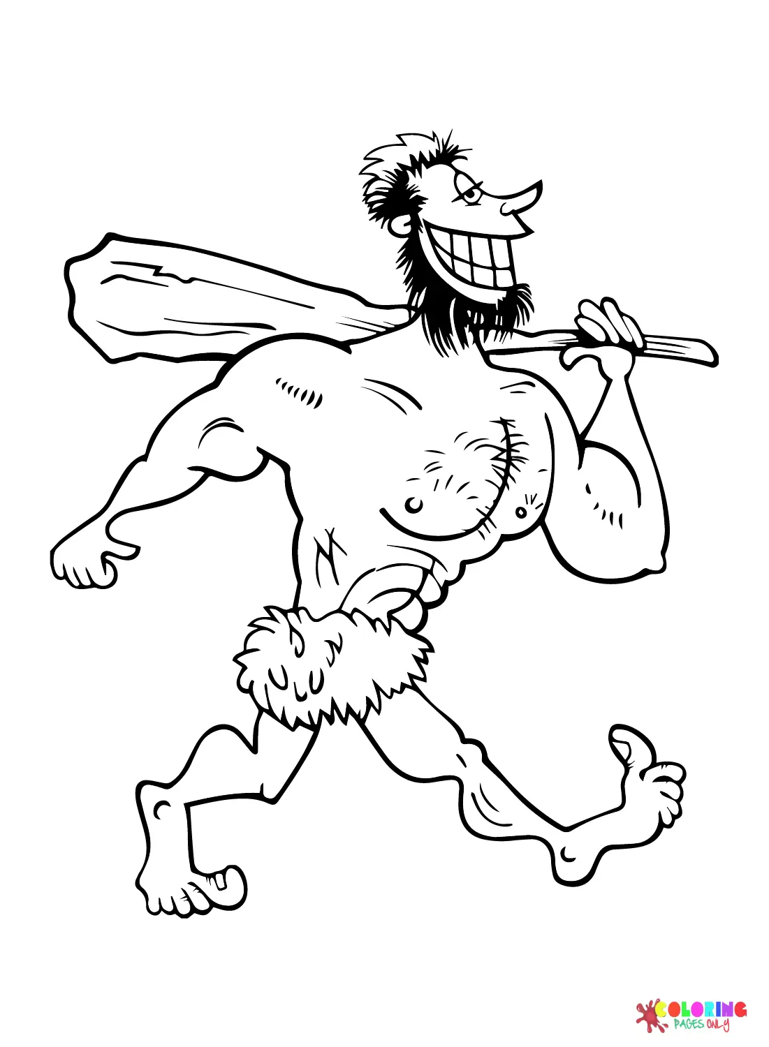Prehistory Coloring Pages 2