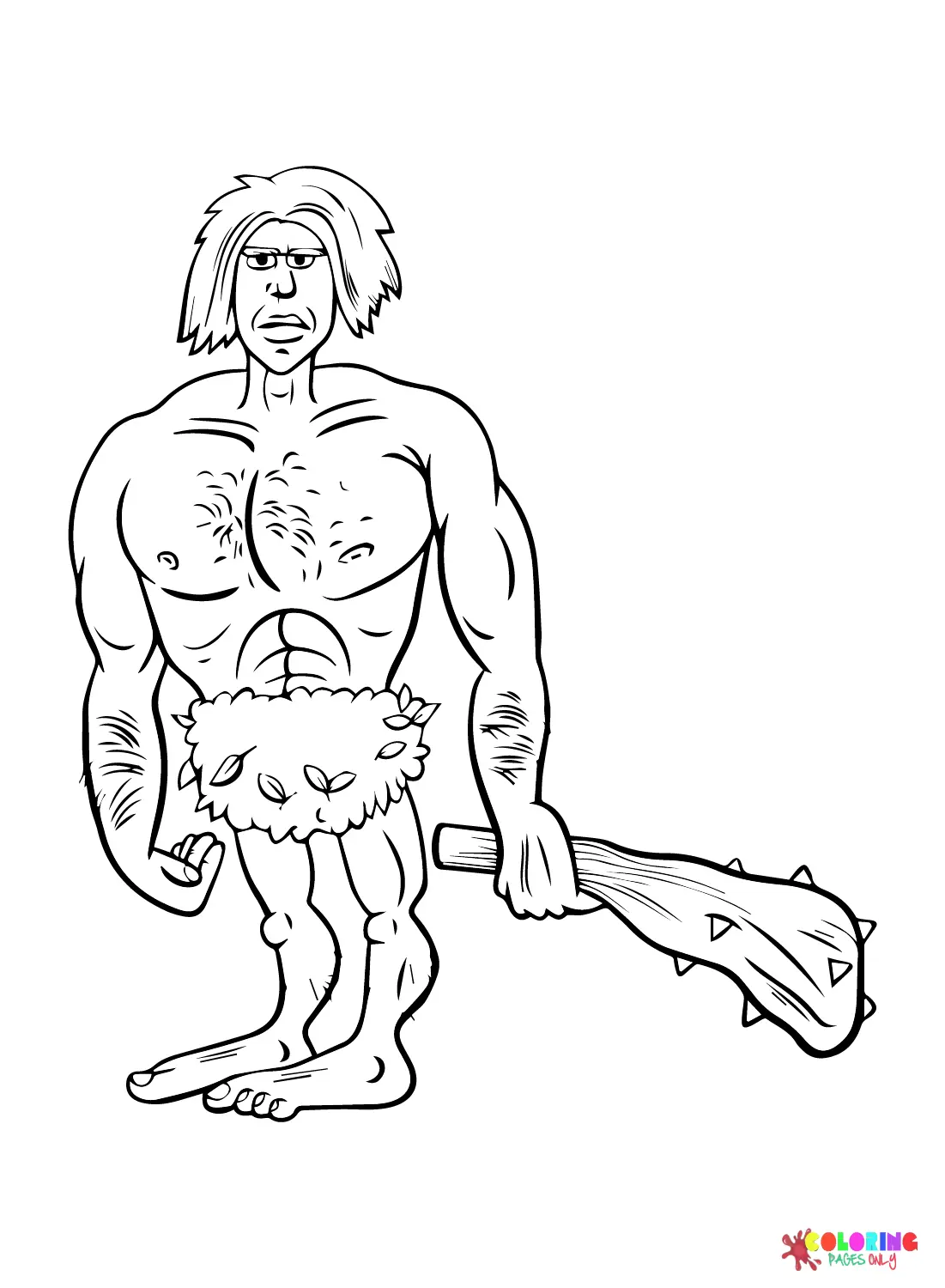Prehistory Coloring Pages 5