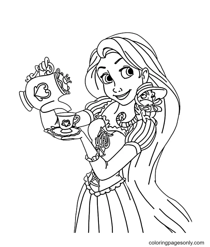 Prinzessin Ausmalbilder 105