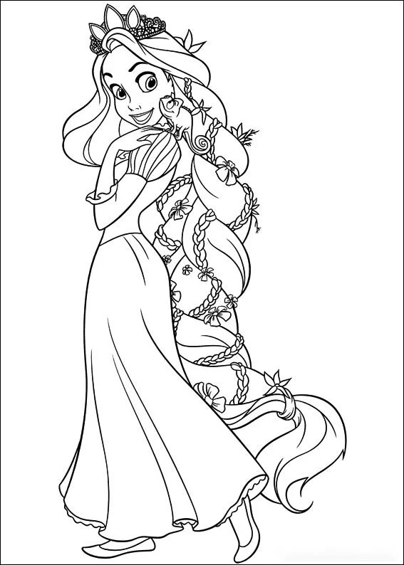 Prinzessin Ausmalbilder 28