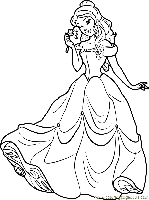 Prinzessin Ausmalbilder 66