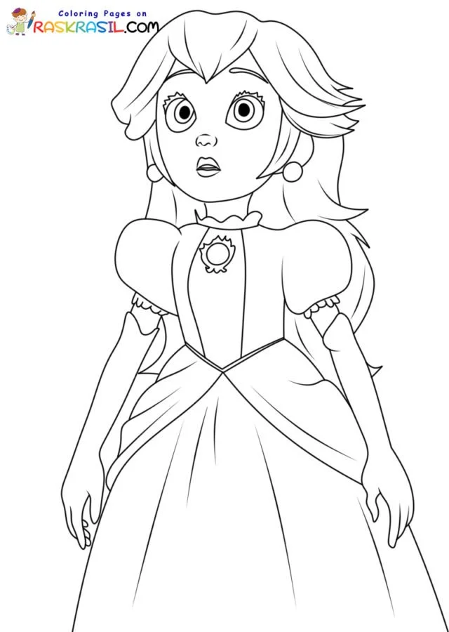 Prinzessin Peach Ausmalbilder 71