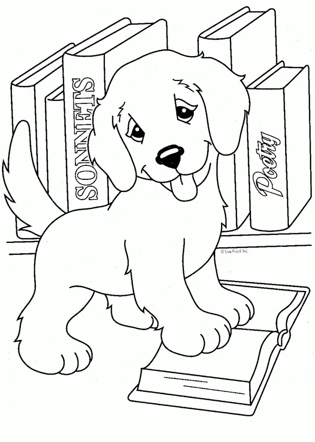 Druckbare Lisa Frank Ausmalbilder 11