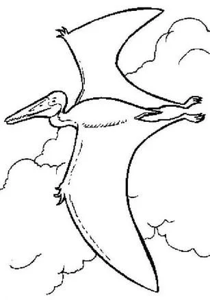 Pterodactyl Ausmalbilder 11