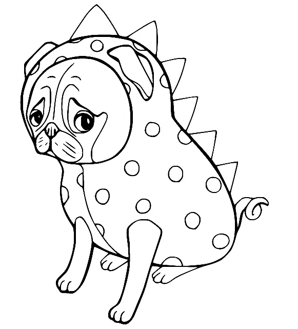 Mops Ausmalbilder 15