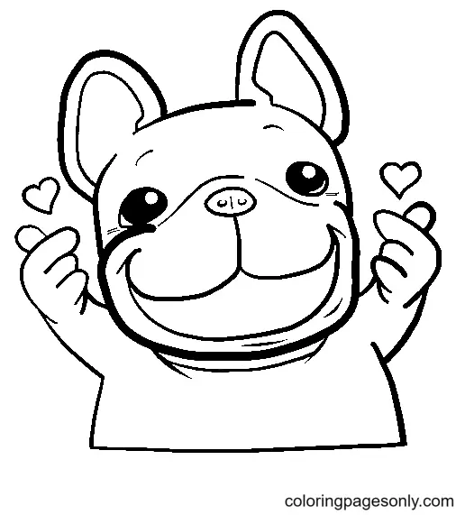 Pug Coloring Pages 51