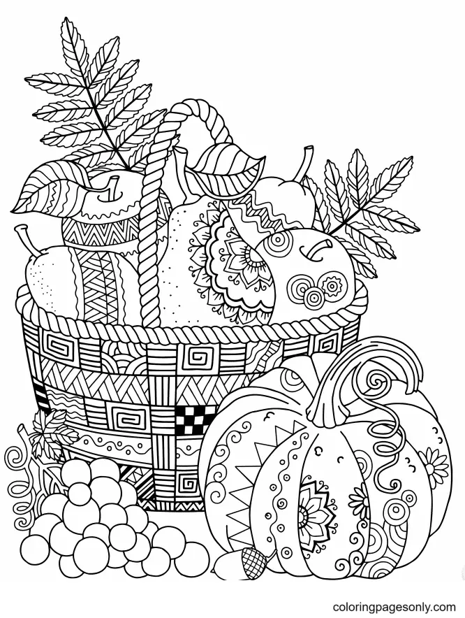 Desenhos de Pumpkin Para Colorir 21