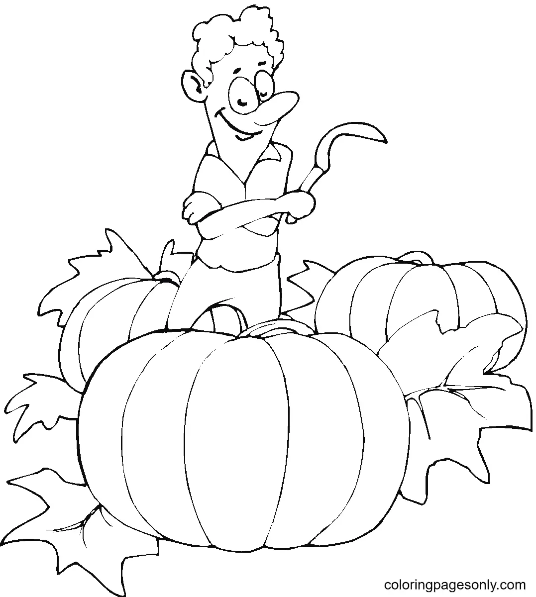 Desenhos de Pumpkin Para Colorir 49