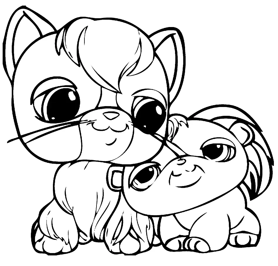 Desenhos de Puppy Dog Pals Para Colorir 110