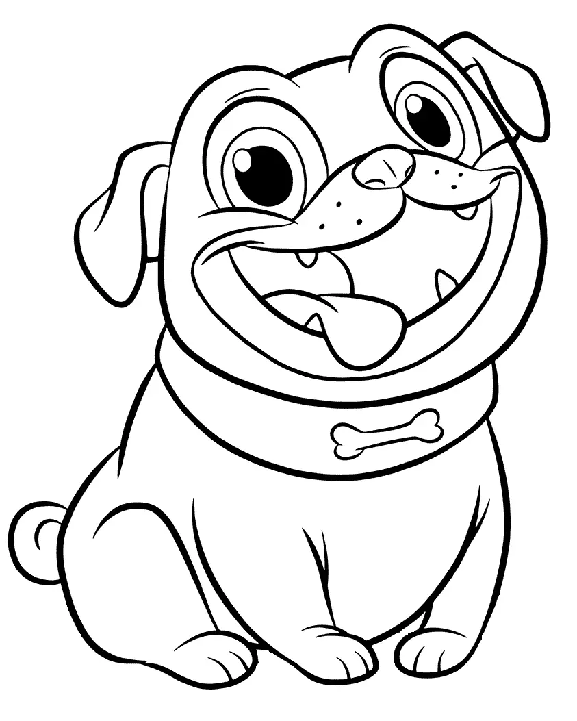 Welpen Hunde Freunde Ausmalbilder 12