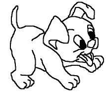 Welpen Hunde Freunde Ausmalbilder 186
