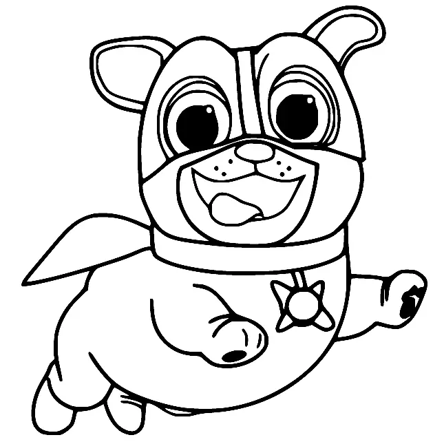 Welpen Hunde Freunde Ausmalbilder 24