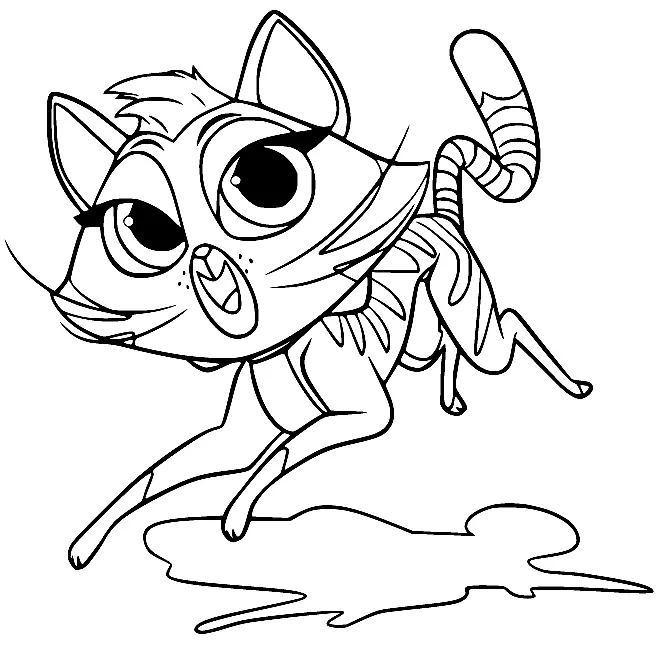 Puppy Dog Pals Para Colorear 33