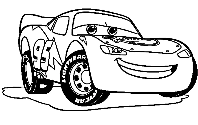 Rennwagen Ausmalbilder 2