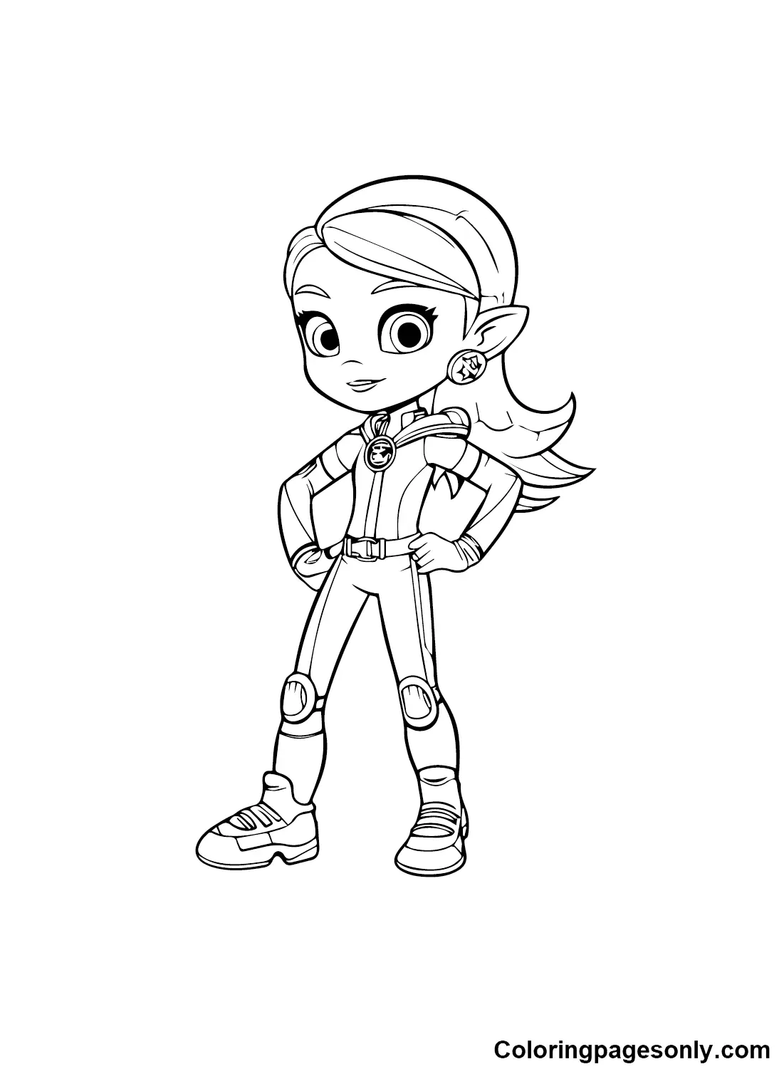 Rainbow Rangers Coloring Pages 3