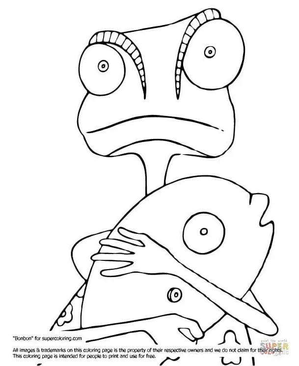 Rango Ausmalbilder 12