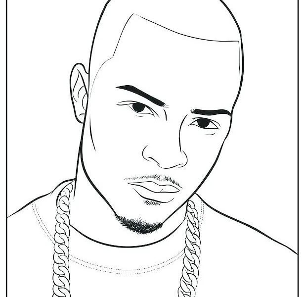 Rapper Coloring Pages 27