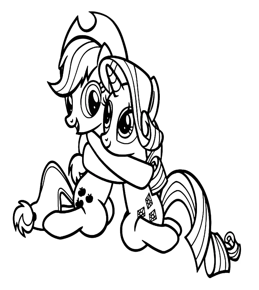 Rarity Ausmalbilder 33