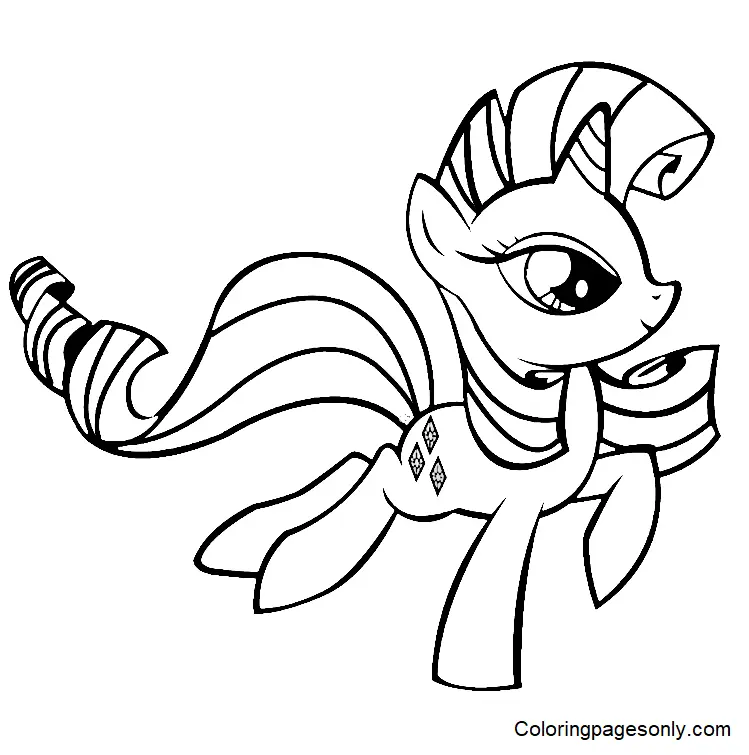 Rarity Ausmalbilder 35