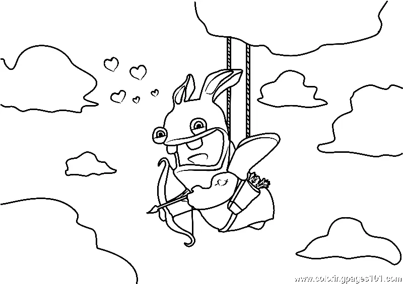 Desenhos de Raving Rabbids Para Colorir 19