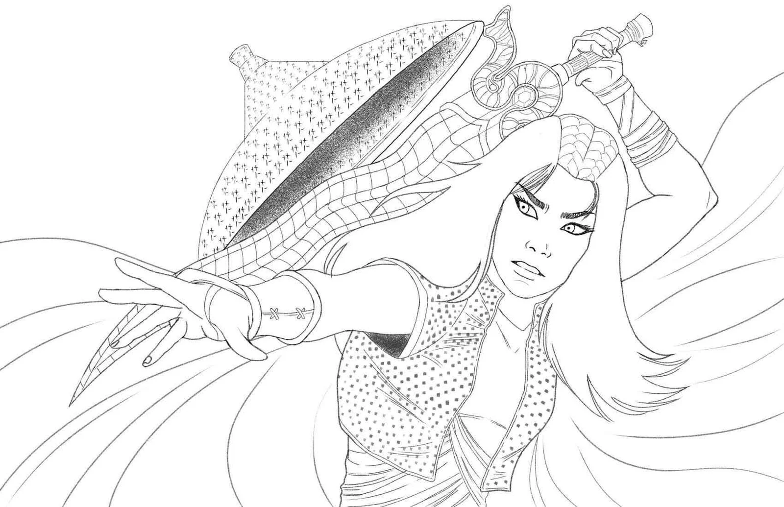 Raya and the Last Dragon Coloring Pages 42