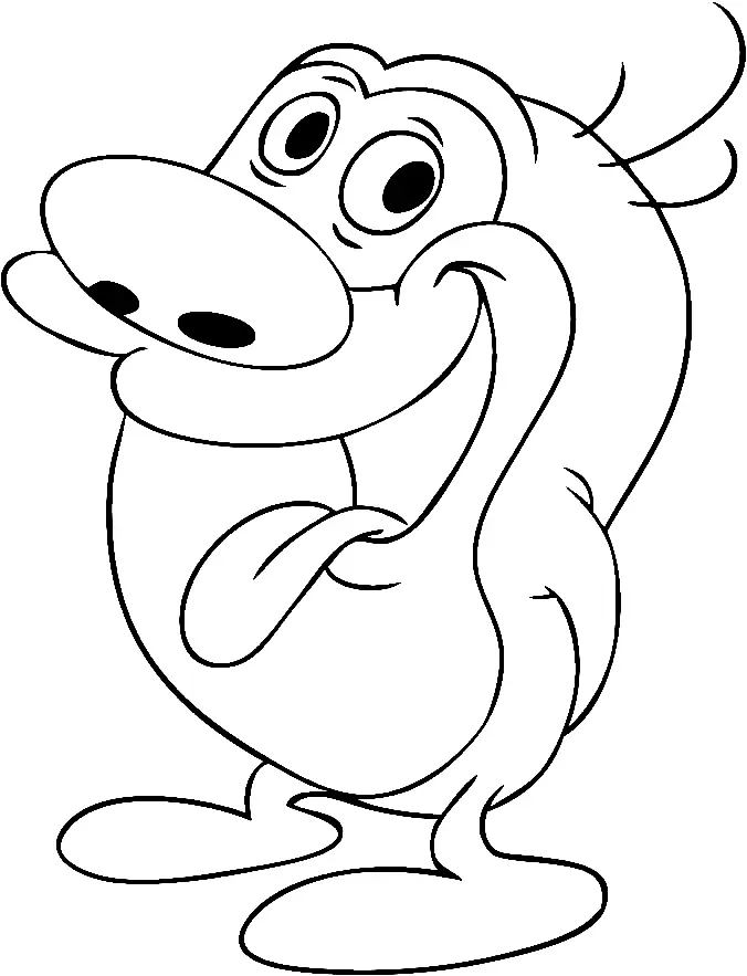 Ren und Stimpy Ausmalbilder 30