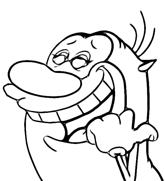 Ren und Stimpy Ausmalbilder 34
