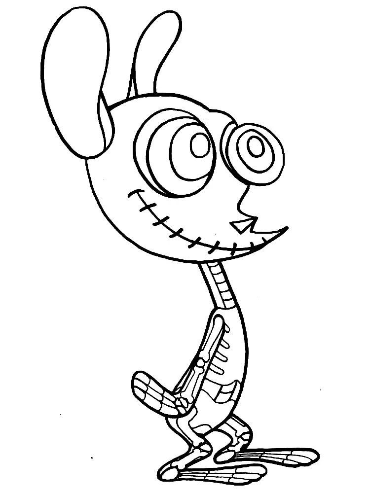 Ren und Stimpy Ausmalbilder 6