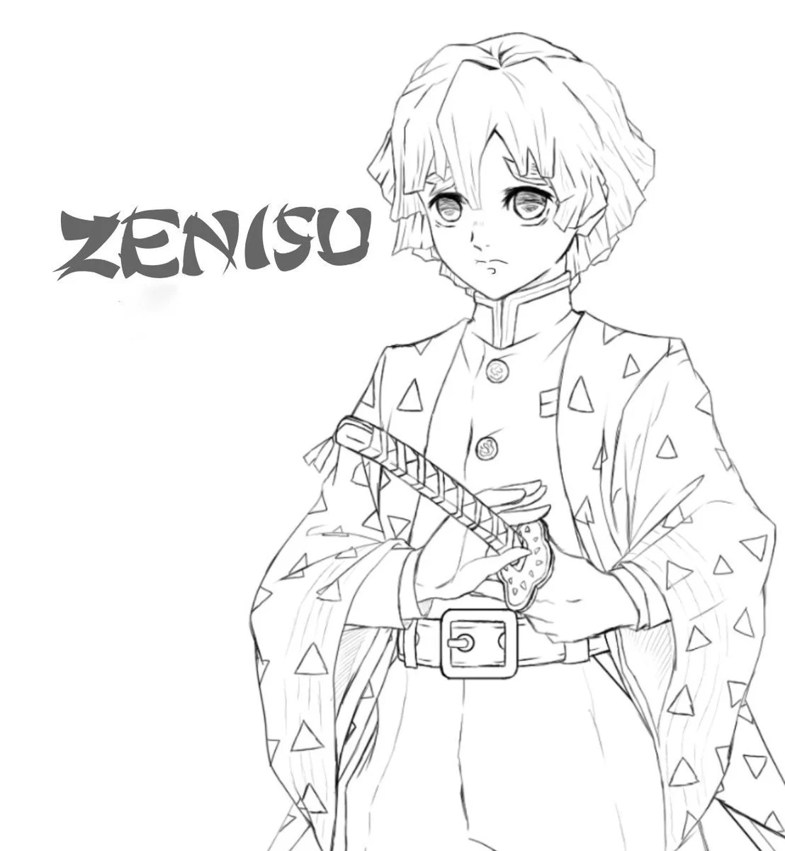 Rengoku Para Colorear 16