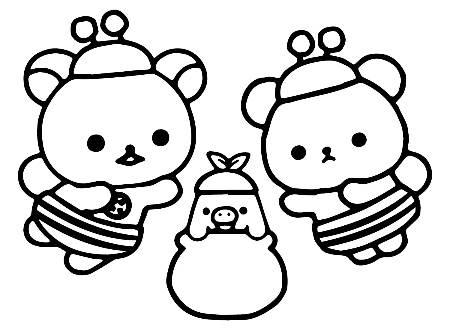 Rilakkuma Ausmalbilder 7