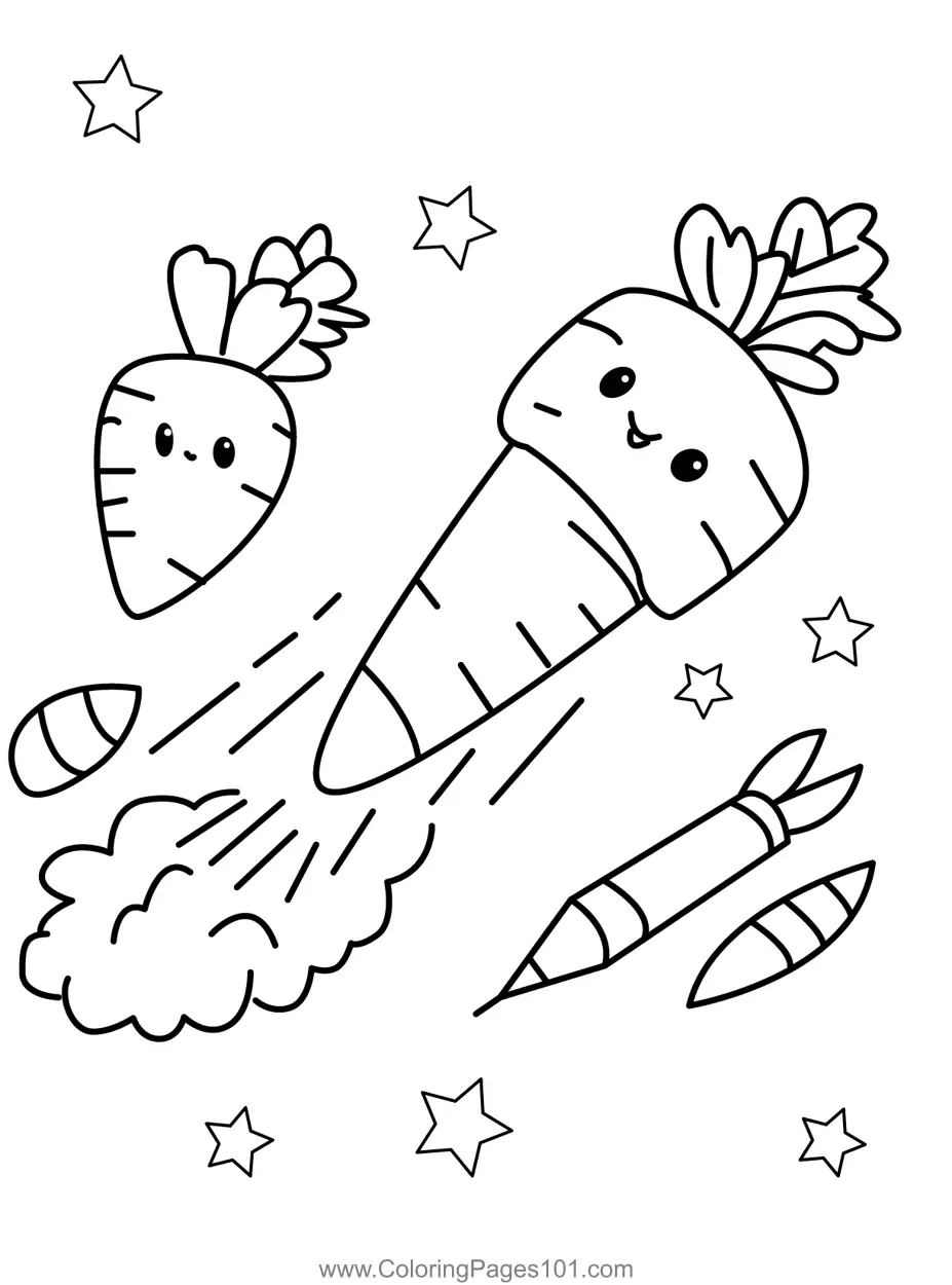 Raketen Ausmalbilder 7