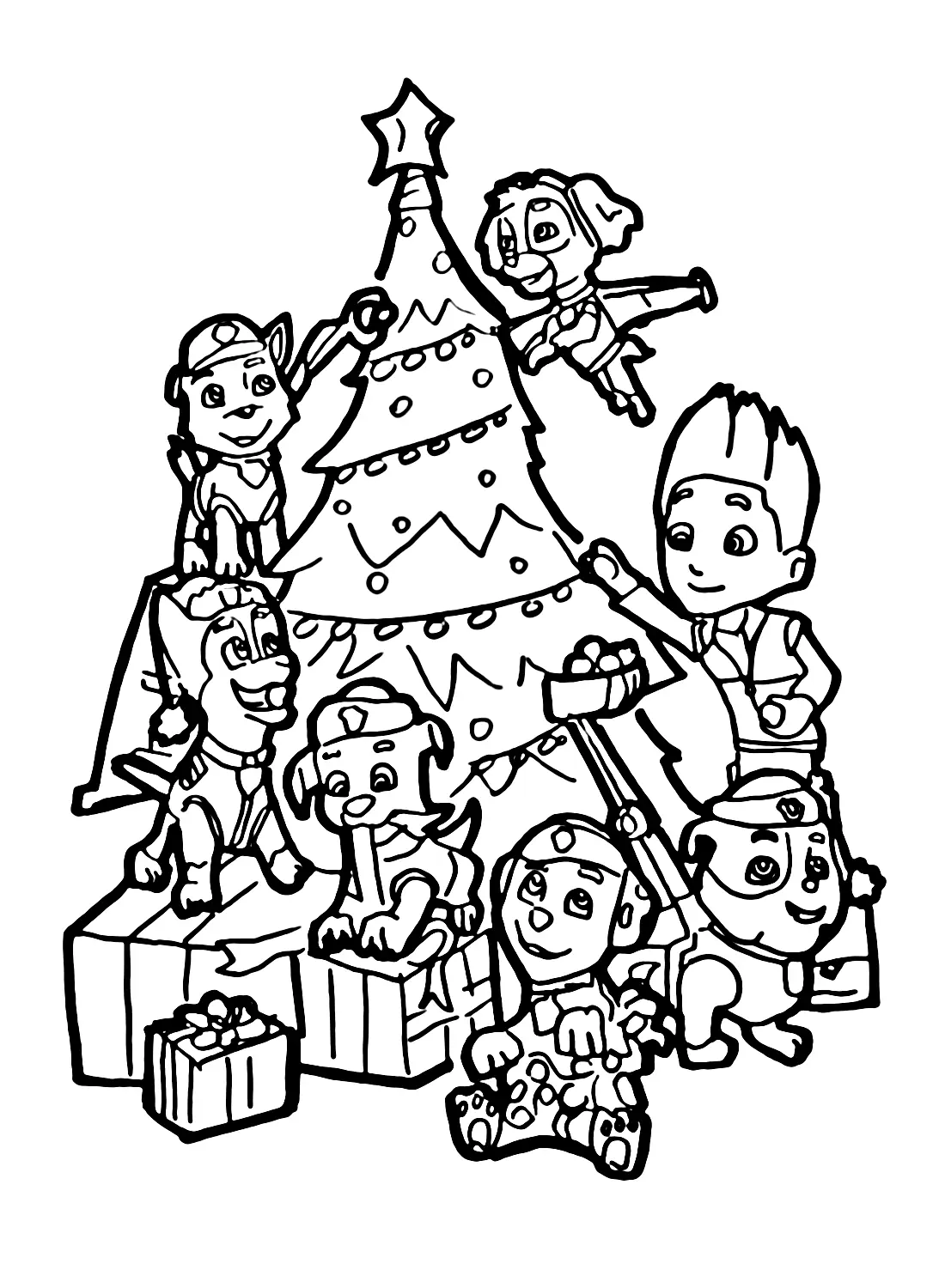 Rocky Paw Patrol Coloring Pages 13