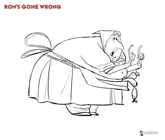 Ron s Gone Wrong Coloring Pages 21