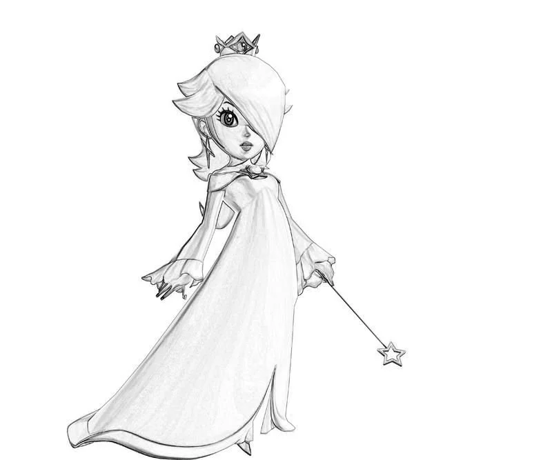 Rosalina Ausmalbilder 33