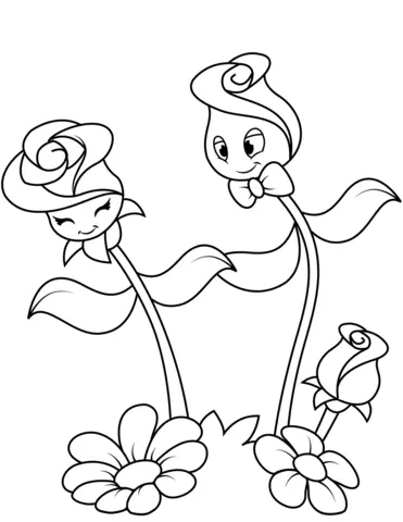 Roses Coloring Pages 79
