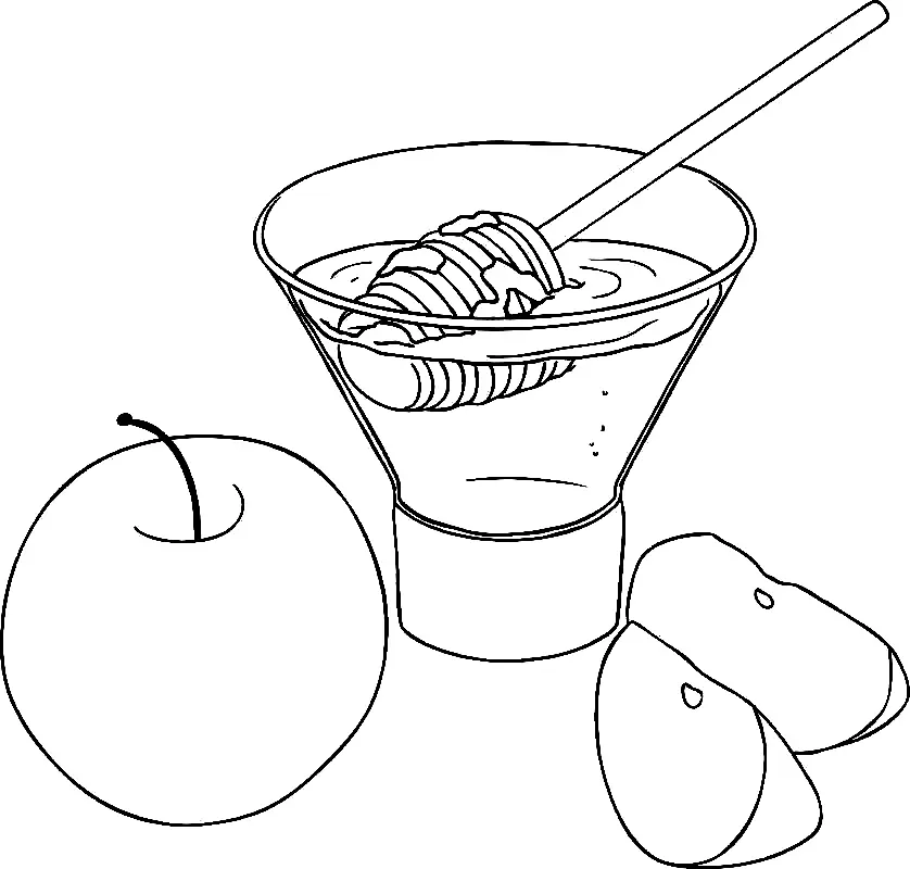 Rosh Hashanah Ausmalbilder 29