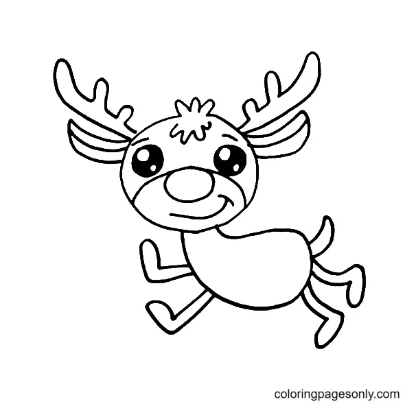 Rudolph Coloring Pages 25