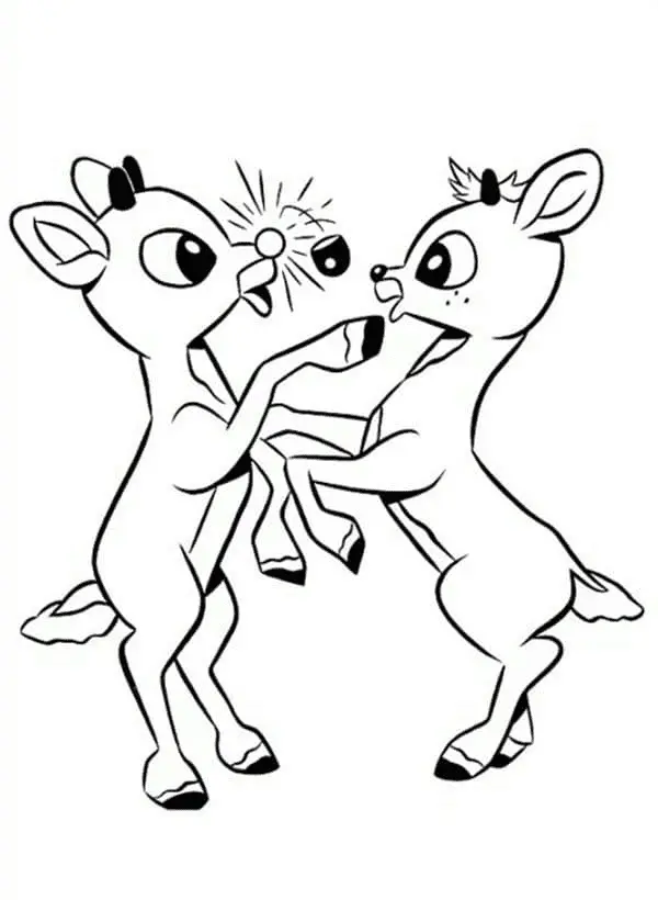 Rudolph Ausmalbilder 29