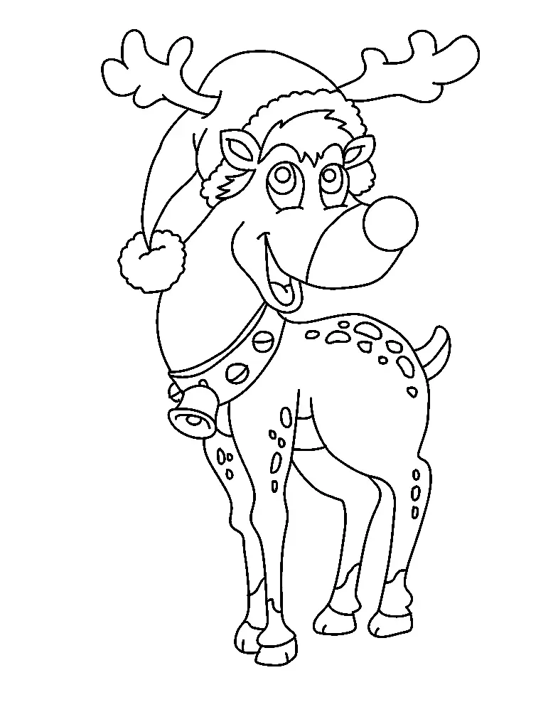 Rudolph Coloring Pages 40