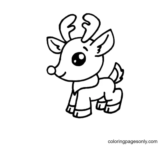 Rudolph Coloring Pages 52