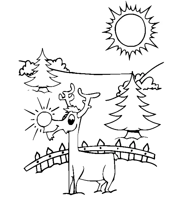 Rudolph Ausmalbilder 62