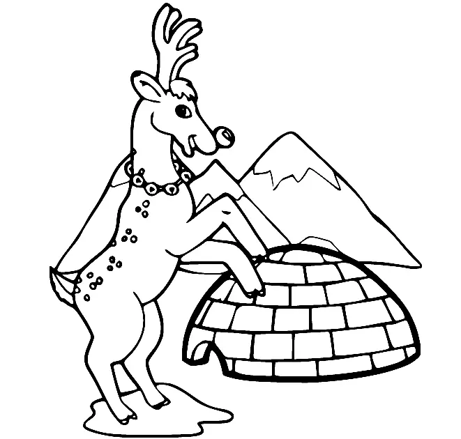 Rudolph Ausmalbilder 68