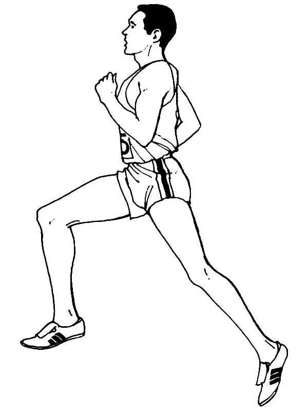 Running Coloring Pages 11